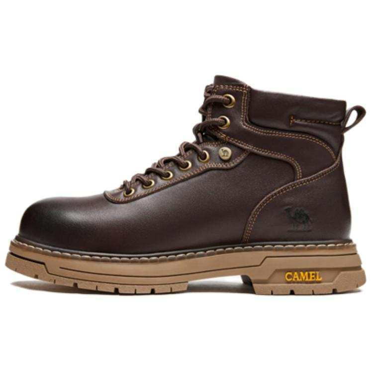 CAMEL CAMEL Short Combat Boots 4cm Men's