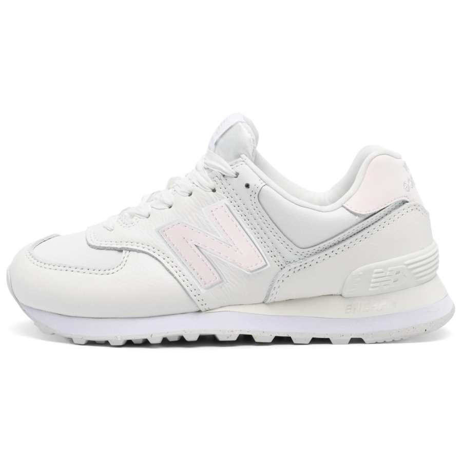 New Balance 574 Wmns New Balance 'Cream Leather Pink' Women's