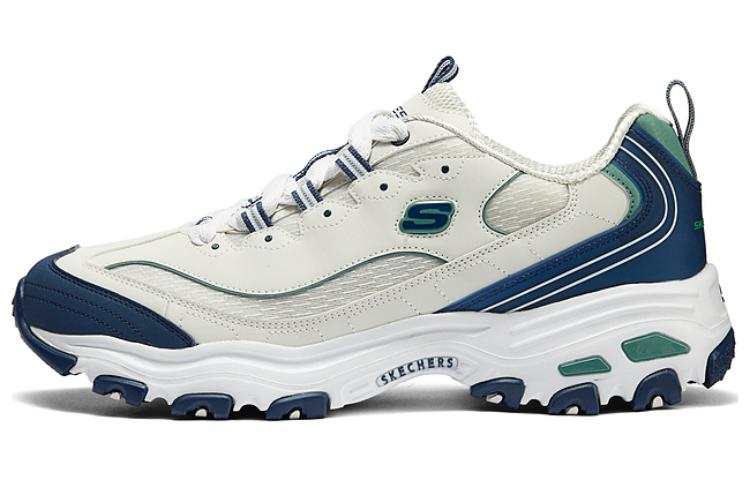 Skechers Mesh, Textile, Synthetic Leather, Artificial Leather Breathable Support Rebound Low top Casual Shoes Men's