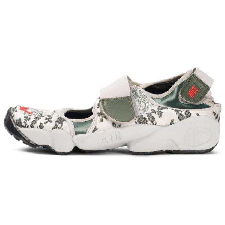 Nike Nike Air Rift Slip Resistant Abrasion Resistant Low top Casual Shoes Unisex Gray Green