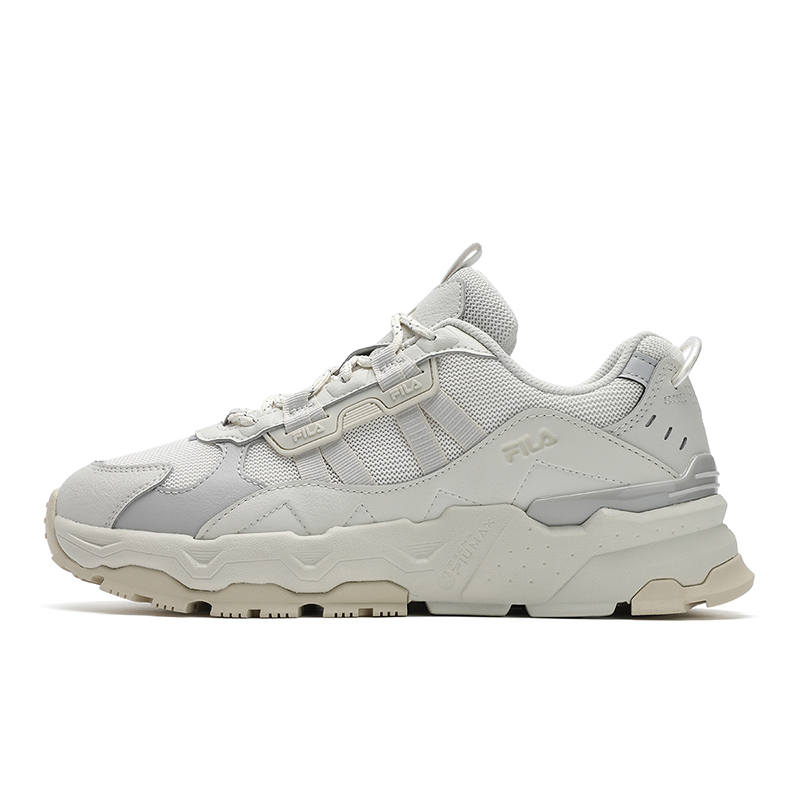 FILA Trek 1S Baby's Breath Low top Casual Shoes Women's White Gray