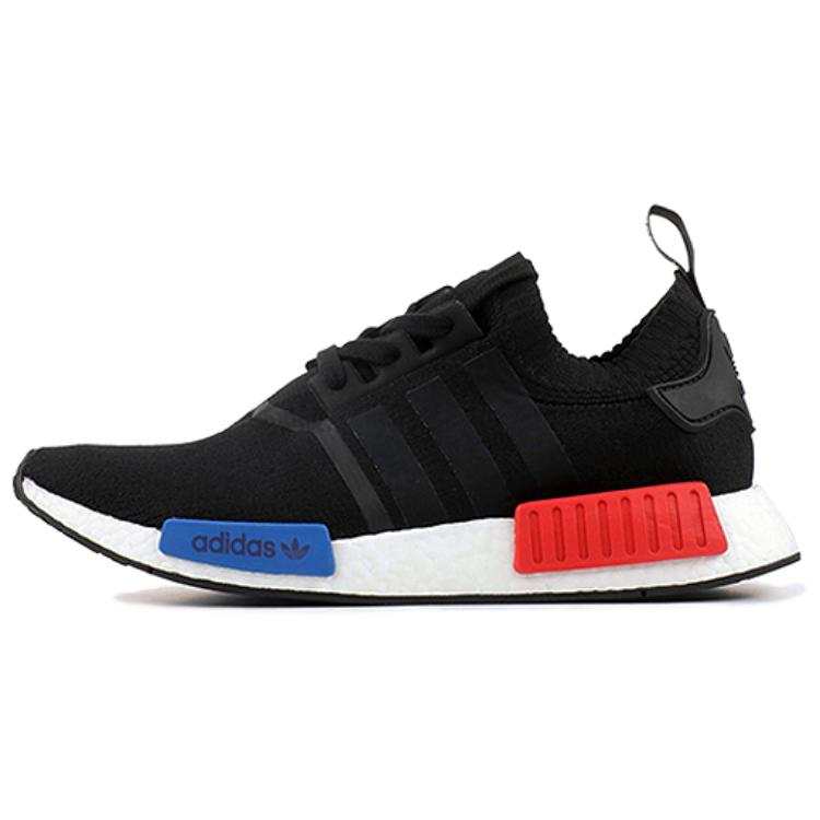 Adidas Originals Nmd R1 Primeknit Og "Black/Red/Blue" sneakers
