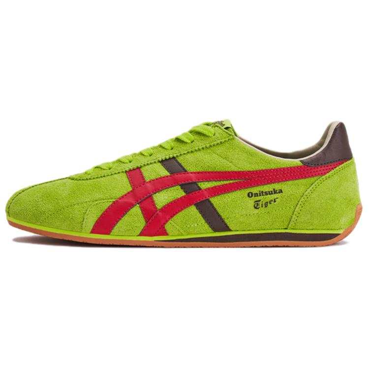 Onitsuka Tiger Runspark Retro Sports Abrasion Resistant Abrasion Resistant Low top Casual Shoes Unisex Fuchsia