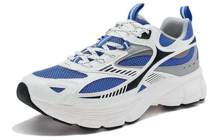 XTEP Versatile Cushioning Slip Resistant Low top Casual Shoes Men's White Blue