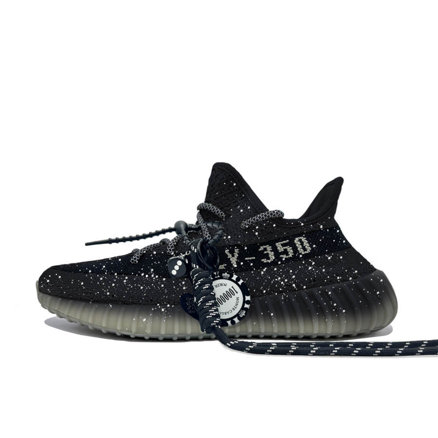 Adidas Originals Yeezy Boost 350 V2 Low top Casual Shoes Unisex Black