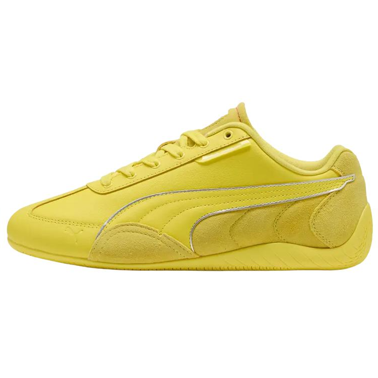 PUMA SCUDERIA FERRARI x PUMA Speedcat Leather Casual Shoes Men's Yellow