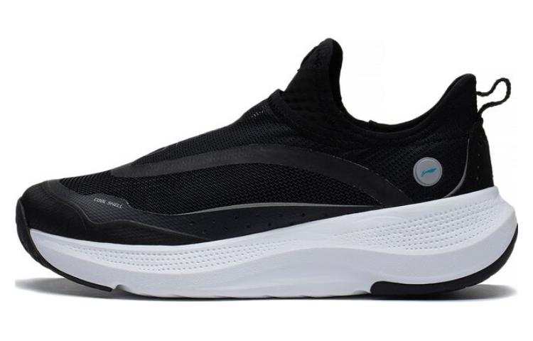 Li-Ning Li Ning SOFT GO Reflective Slip Resistant, Abrasion Resistant, Breathable Low top Casual Shoes Women's Black