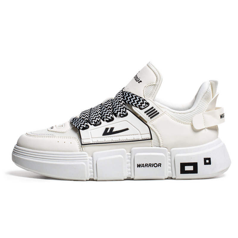 Warrior Slip Resistant Abrasion Resistant Slip Resistant Abrasion Resistant Low top Casual Shoes Men's White