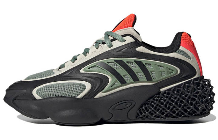 Adidas Adidas 4D Krazed "Black/Army Green/Red" sneakers