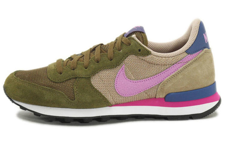 Nike Nike Internationalist Cushioning Slip Resistant Abrasion Resistant Low top Casual Shoes Women's Olive Green