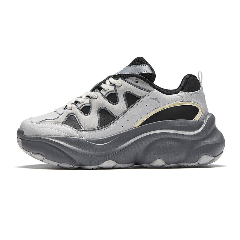 Anta Meow Shoes 5 Low top Casual Shoes Women's Gray Black