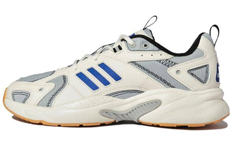 Adidas Neo JZ Runner Fabric Vintage Slip Resistant Abrasion Resistant Low top Casual Shoes Unisex White Blue