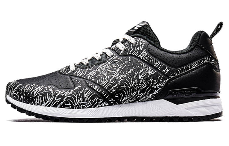 XTEP Casual Shoes Women's Low Top Black White