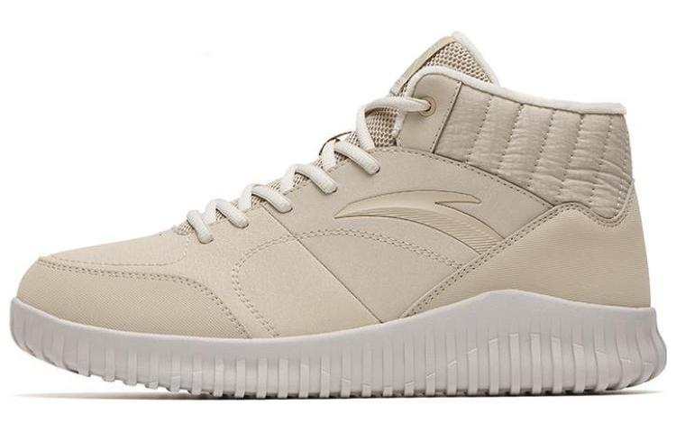 ANTA Casual Shoes Men's Mid Top Beige