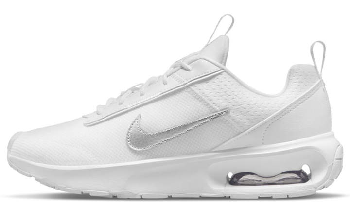 Nike Nike Air Max Intrlk White Metallic Silver Women's
