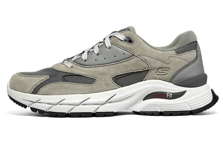 Skechers Thick Soled Casual Shoes 'Green'