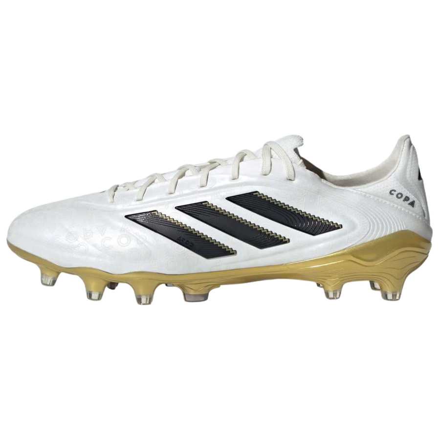 Adidas Adidas Copa Pure 3 FG Firm Ground Natural Grass Slip Resistant Abrasion Resistant Soccer Shoes Unisex White Black