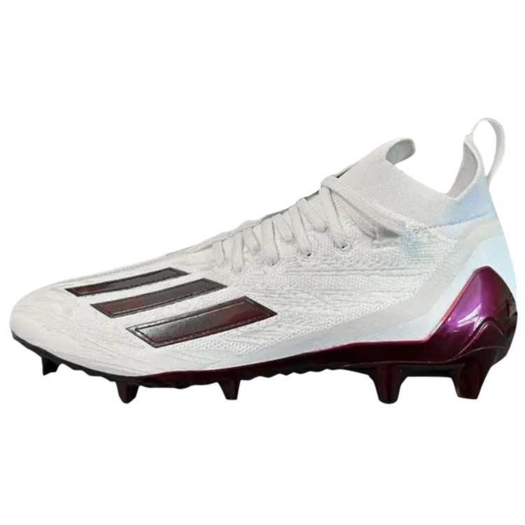 Adidas Adidas Adizero Primeknit Cleats 'White Maroon'