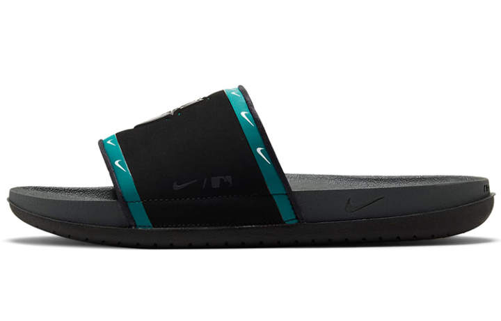 Nike Nike Offcourt Rubber Sole Slip Resistant Slip Resistant Slide Slippers Men's Black Green