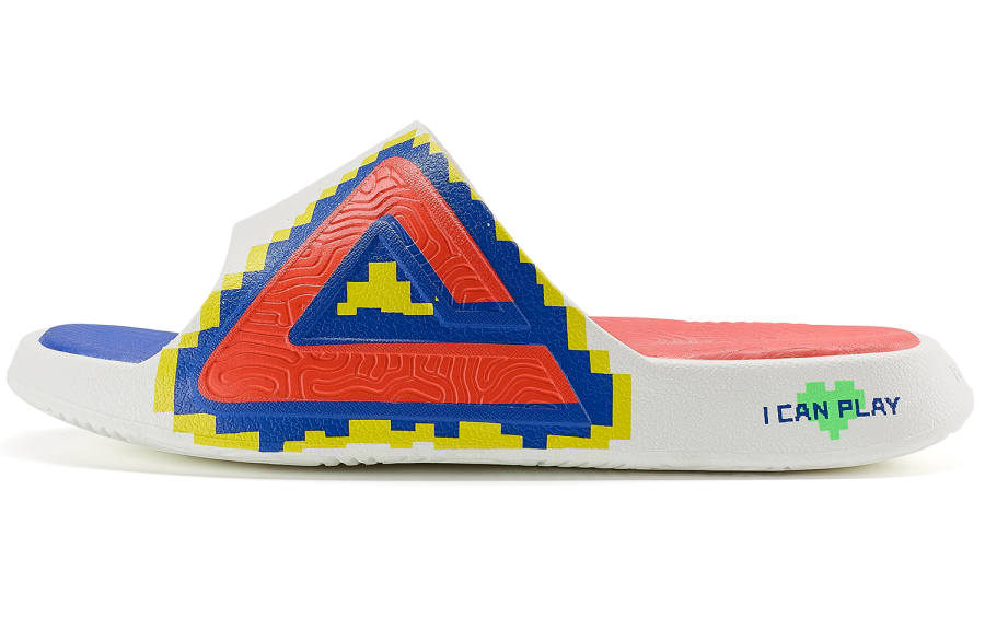 PEAK PEAK Quiet Slide Slippers Women's Ecru Orange Red