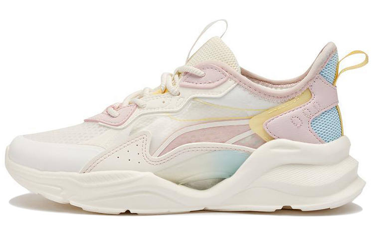 361° Casual Shoes Women's Low Top Feather White/Nude Pink