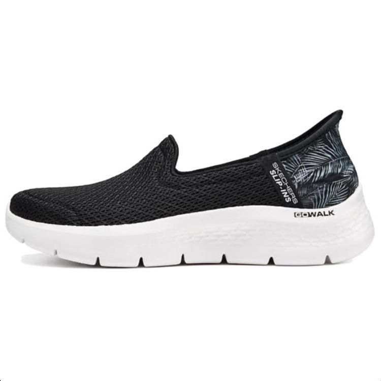 Skechers Go Walk Fle Low top Casual Shoes Women's Black White