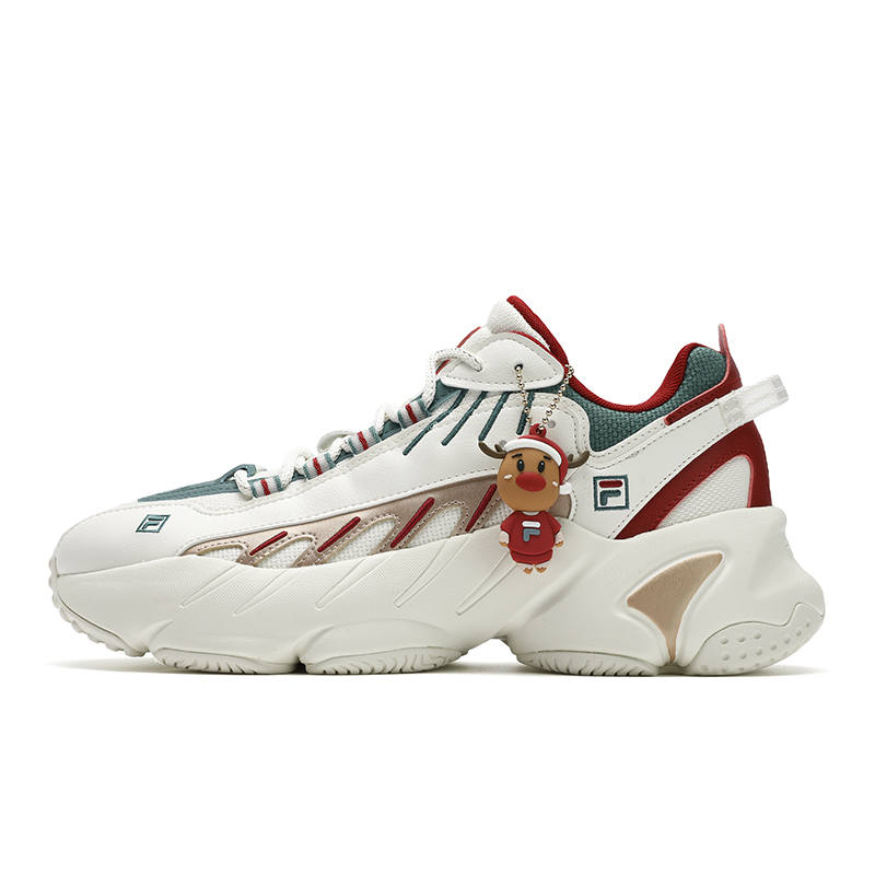 FILA Ade XMAS Low top Casual Shoes Women's White