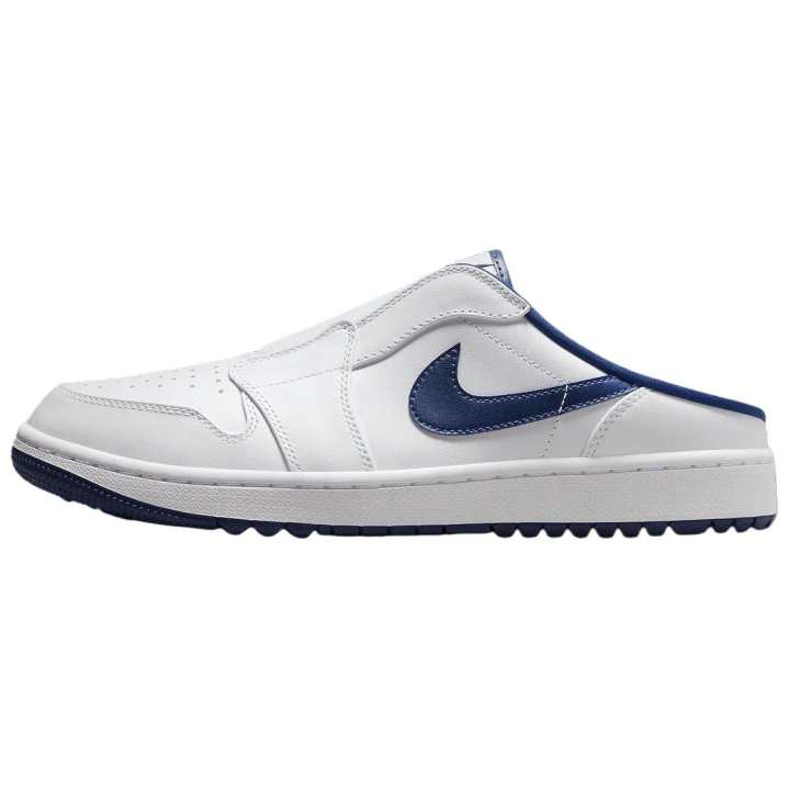 Jordan Jordan Air Jordan 1 Low top Golf Shoes Men's White Blue
