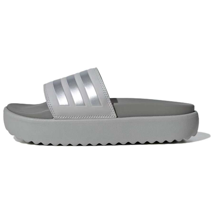 Adidas Adidas Wmns Adilette Platform Slide 'Grey Silver Metallic' Women's