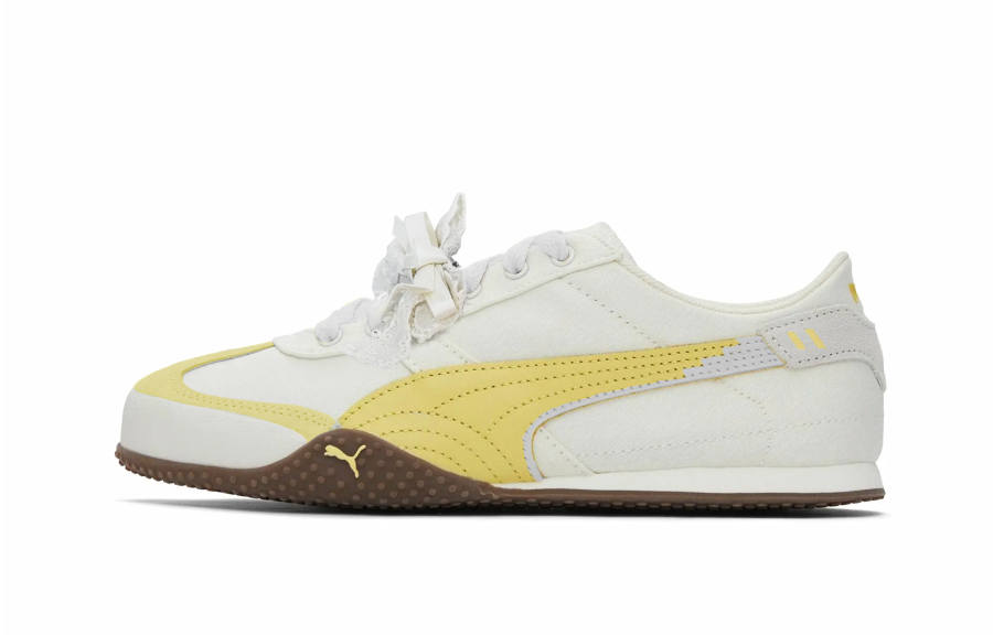 PUMA Bella UT Sunflower Abrasion Resistant, Breathable, Lightweight Low top Casual Shoes Unisex Yellow