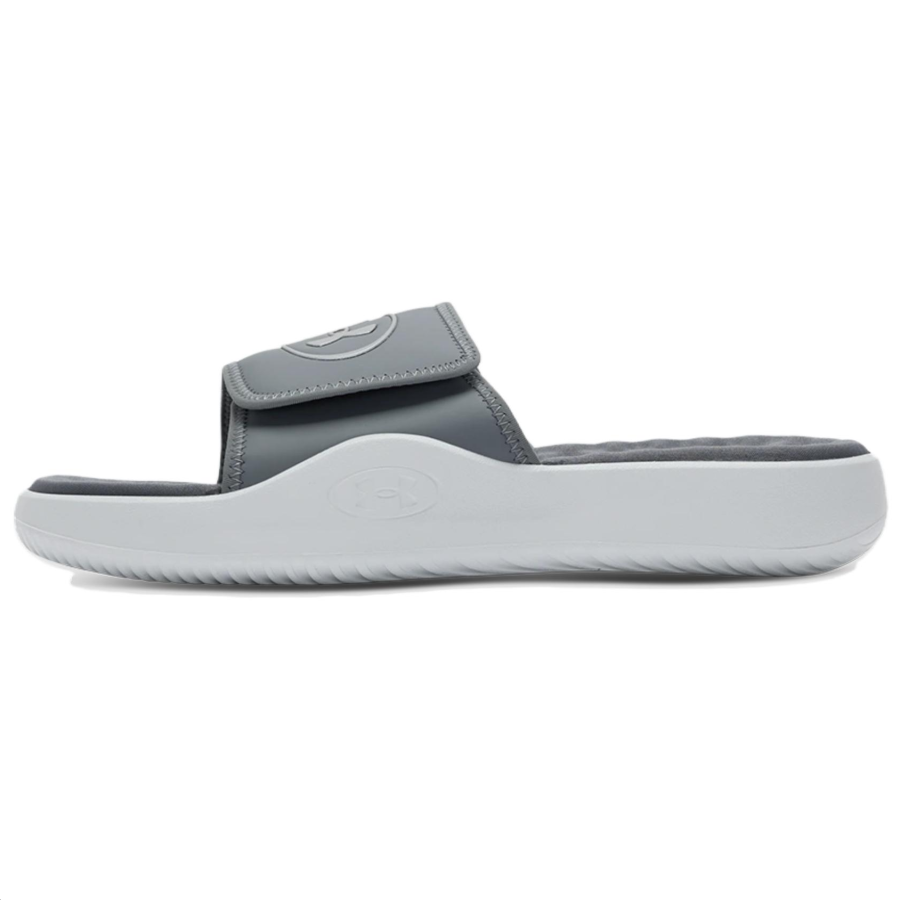 Under Armour Ignite Pro 8 Comfortable Abrasion Resistant Slide Slippers Men's Gray