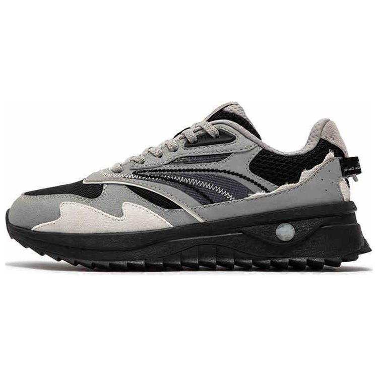 361° Answer Slip Resistant Abrasion Resistant Slip Resistant Abrasion Resistant Low top Casual Shoes Women's Gray Black
