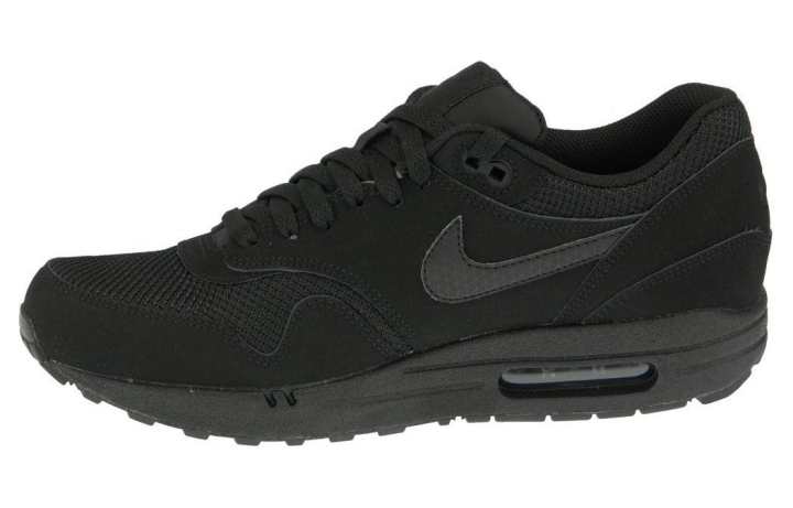 Nike Nike Air Max 1 Mesh Low top Casual Shoes Unisex Black
