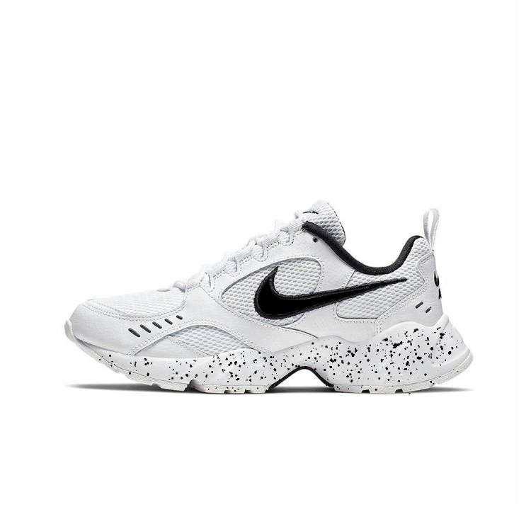 Nike Nike Air Heights Panda Abrasion Resistant Abrasion Resistant Low top Casual Shoes Women's White Black