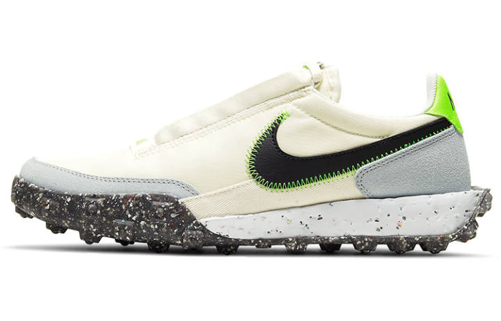 Nike Nike Waffle Racer Crater Pale Ivory Electric Green Women's