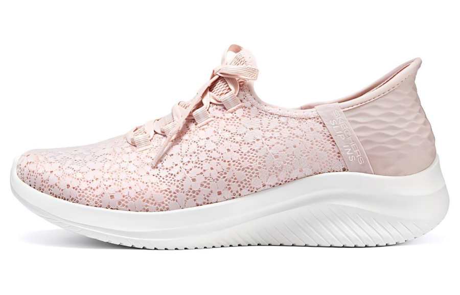 Skechers Ultra Flex 3.0 Breathable Lightweight Breathable And Lightweight Low top Casual Shoes Women's Pink