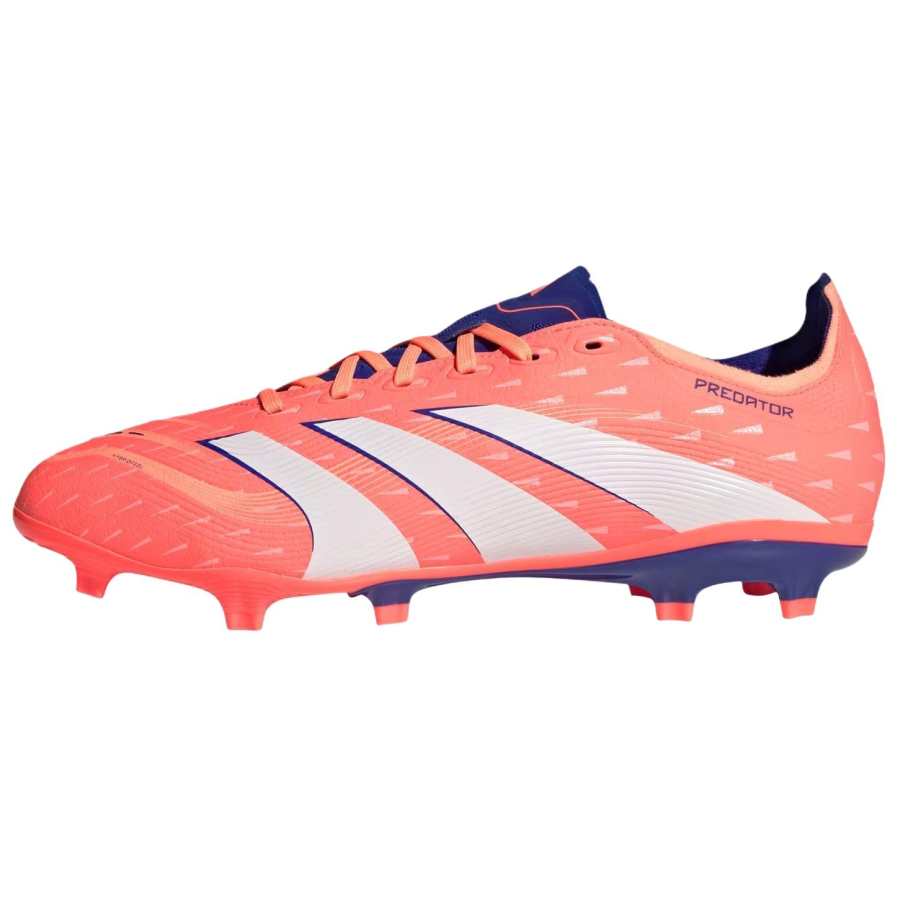 Adidas Adidas PREDATOR LEAGUE Comfortable MG Multi Ground FG Firm Ground Soccer Shoes Unisex White Orange