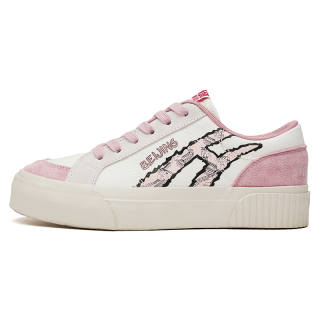 BAINIANHUANQIU Slip Resistant Low top Casual Shoes Women's Pink