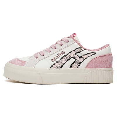 BAINIANHUANQIU Slip Resistant Low top Casual Shoes Women's Pink