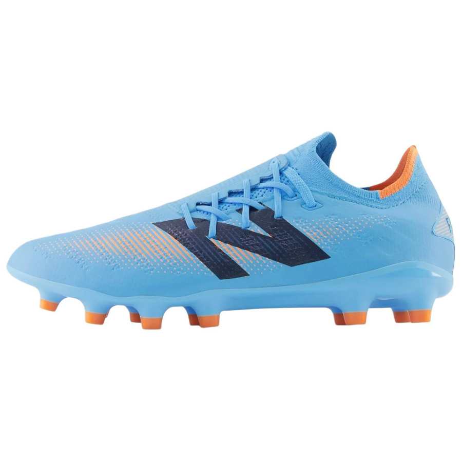 New Balance New Balance Furon V7 HG Hard Ground Soccer Shoes Unisex Blue