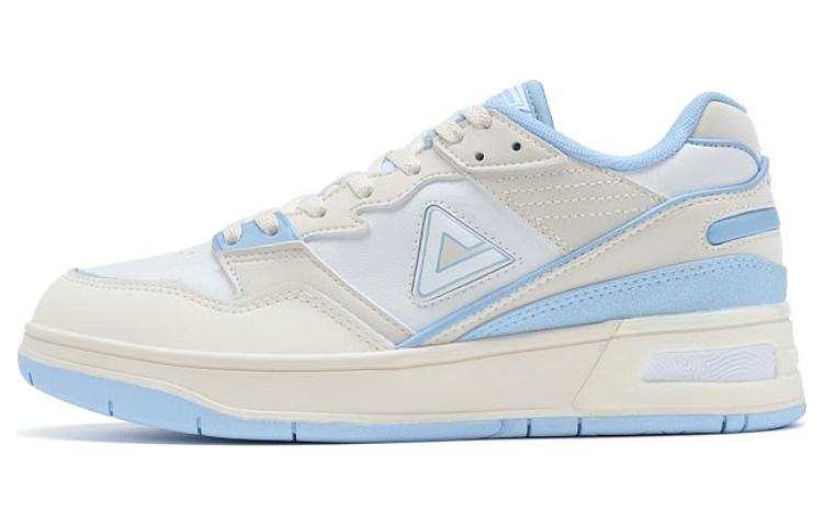 PEAK Taichi 910 OG Slip Resistant Abrasion Resistant Low top Sports Casual Shoes Women's White Blue