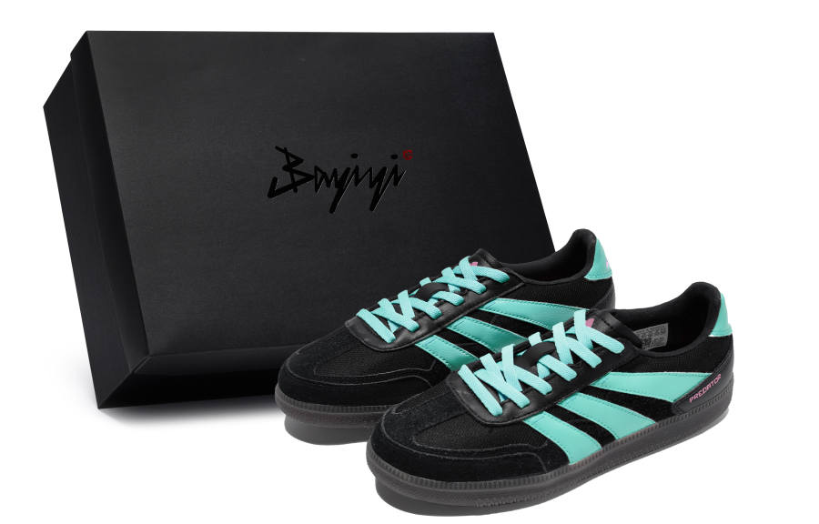 Adidas Adidas 811 Manufacturing, Rainbow Mirage Green, Special Shoe Box Low top Casual Shoes Unisex Black Green