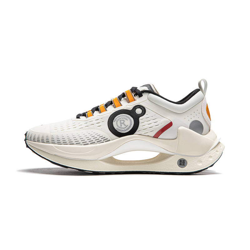 Li-Ning Li Ning Shadow CRC Cushioning Slip Resistant Cushioning Slip Resistant Low top Casual Shoes Men's Ivory