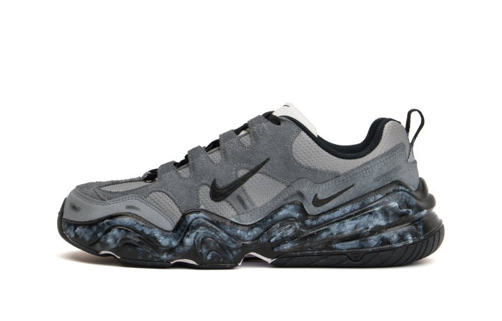 Nike Nike Tech Hera Cushioning Abrasion Resistant Cushioning, Wear Resistant Low top Casual Shoes Unisex Black Gray