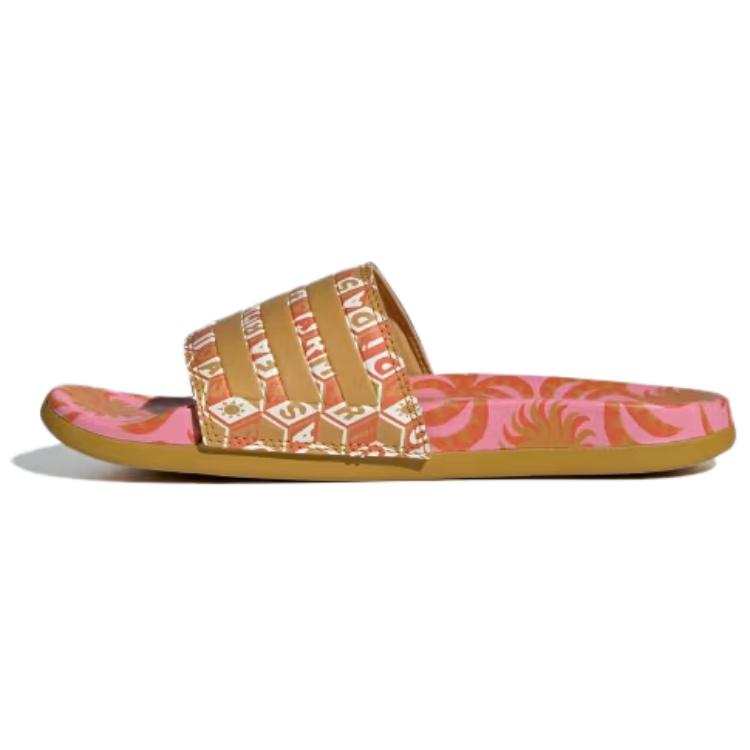 Adidas Adidas Adilette Comfort Sandals Semi Pink Glow Victory Gold Women's