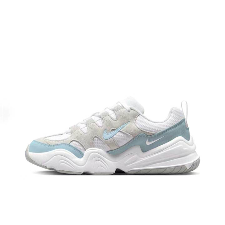Nike Nike Tech Hera Astrid Abrasion Resistant Low top Casual Shoes Unisex White Gray