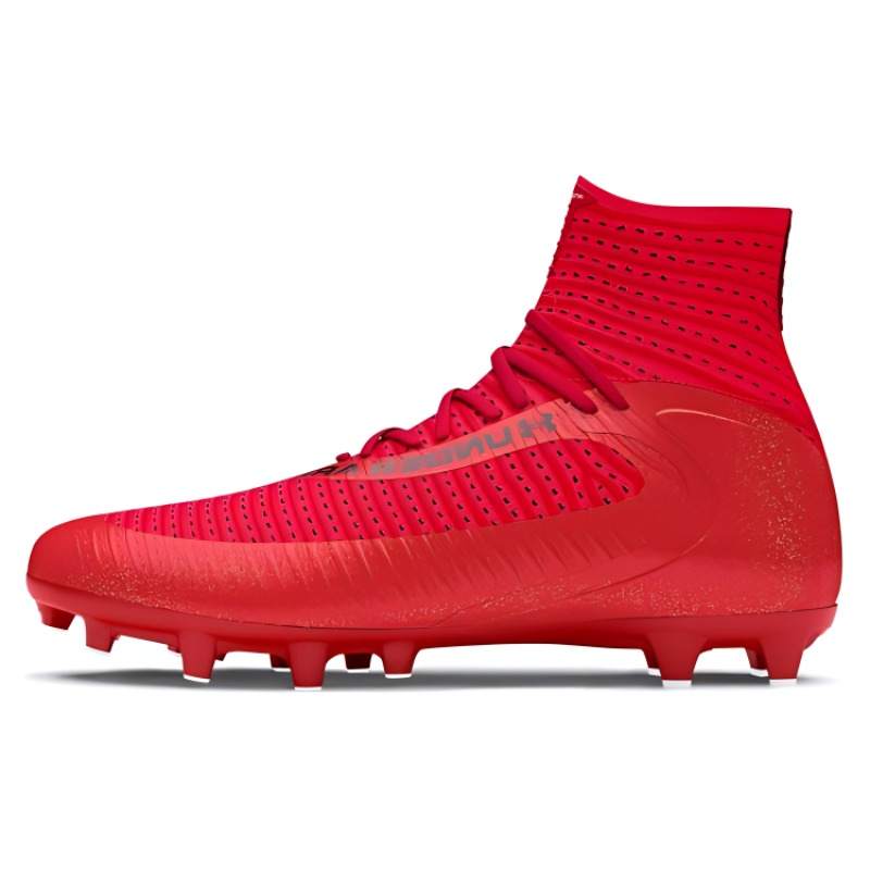 Under Armour MG Multi Ground Breathable Soccer Shoes Men's Red