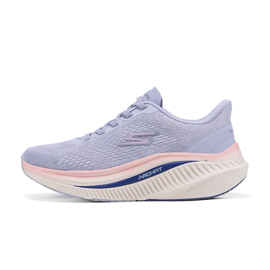 Skechers Women's GO WALK Abrasion Resistant Lightweight Low top Casual Shoes Women's Purple