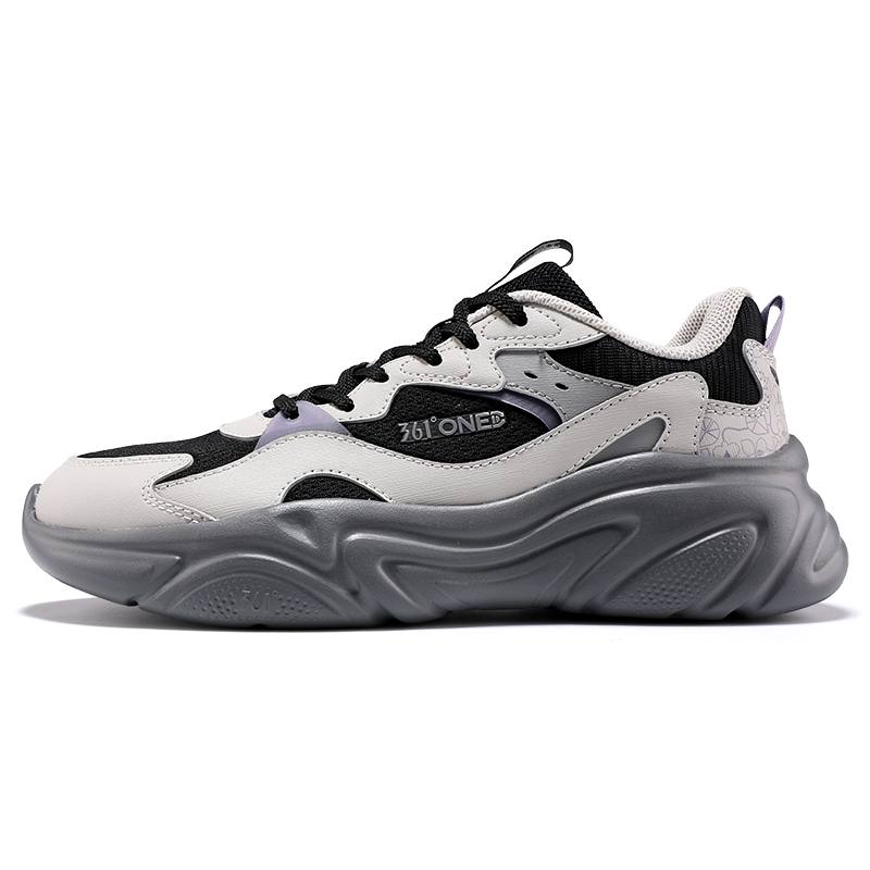 361° Wear resistant And Lightweight Low top Casual Shoes Women's Black White