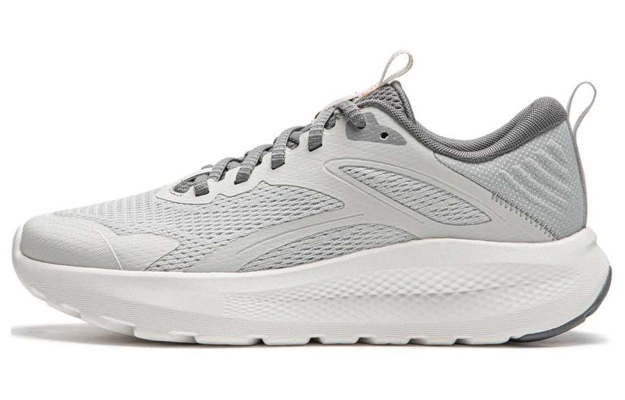 Li-Ning Li Ning Abrasion Resistant Slip Resistant Low top Casual Shoes Women's Light Gray